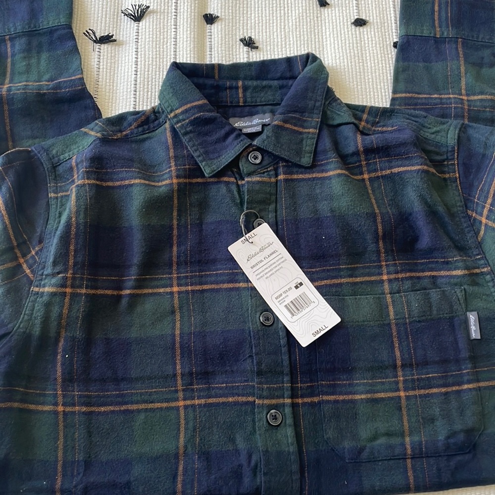 Eddie Bauer Bristol Men's Flannel Shirt